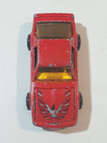 Majorette No. 248 Pontiac Firebird Trans Am Red 1/62 Scale Die Cast Toy Car Vehicle with Opening Hood