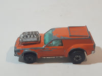 Vintage 1976 Lesney Matchbox Superfast No. 34 Vantastic Orange Die Cast Toy Car Vehicle