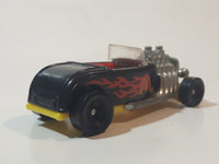 1994 McDonald's Hot Wheels Roadster Flame Rider Black Die Cast Toy Hot Rod Car Vehicle