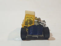 2007 Hot Wheels Wild Things Motor Psycho Popcycle Metalflake Dark Blue Die Cast Toy Car Vehicle