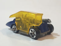 2007 Hot Wheels Wild Things Motor Psycho Popcycle Metalflake Dark Blue Die Cast Toy Car Vehicle