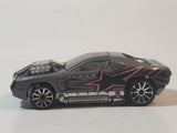 2007 Hot Wheels Track Stars Hollowback Metallic Grey Die Cast Toy Car Vehicle