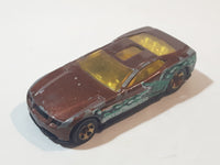 2006 Hot Wheels Crazy Croc Torque Screw Gator Raider Brown Die Cast Toy Car Vehicle