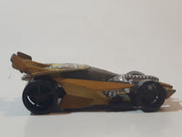 2007 Hot Wheels Drift King Gold Die Cast Toy Car Vehicle