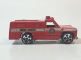 1997 Hot Wheels Fire Fighting Rescue Ranger 51 Red Fire Truck Die Cast Toy Car Vehicle