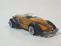 1983 Hot Wheels Auburn 852 Metalflake Gold Die Cast Toy Car Vehicle - WW - Malaysia