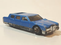 1997 Hot Wheels Biff! Bam! Boom! Series Limozeen Money Madness! Blue Die Cast Toy Car Vehicle