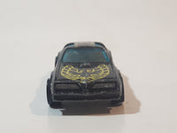 Vintage 1982 Hot Wheels Hot Ones Hot Bird Black Yellow Die Cast Toy Car Vehicle