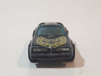 Vintage 1982 Hot Wheels Hot Ones Hot Bird Black Yellow Die Cast Toy Car Vehicle