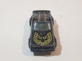 Vintage 1982 Hot Wheels Hot Ones Hot Bird Black Yellow Die Cast Toy Car Vehicle