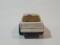 1996 Hot Wheels Fast Food Crunch Chief Chevy Stocker White Die Cast Toy Car Vehicle