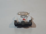 1997 Hot Wheels Dealer's Choice Street Beast White and Gold Die Cast Toy Car Vehicle