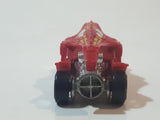 1986 Hot Wheels Speed Demons Double Demon Dinosaur Red Die Cast Toy Car Vehicle