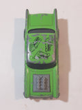 1993 McDonald's Hot Wheels Tattoo Machine Alligator '57 Chevy Lime Green Die Cast Toy Muscle Car Vehicle