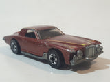 1983 Hot Wheels Stutz Blackhawk Metalflake Brown Die Cast Toy Car Vehicle