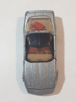 1983 Hot Wheels Hot Ones '80's Corvette Metalflake Silver Die Cast Toy Car Vehicle with Opening Hood Made in Hong Kong