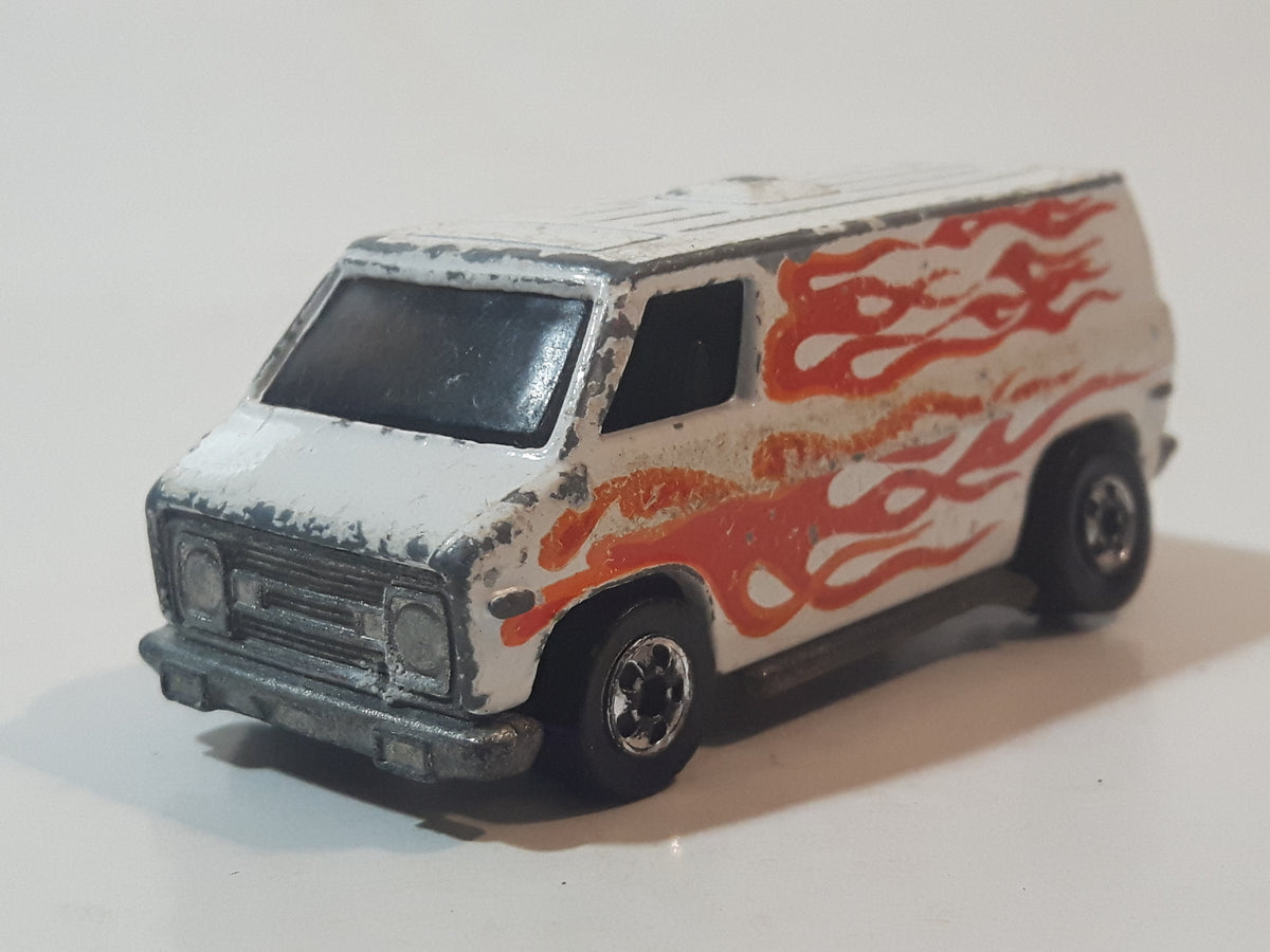 Vintage 1980 Hot Wheels '70's Van Super Van Enamel White Die Cast Toy ...