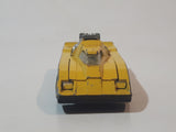 1982 Hot Wheels Cannonade Yellow Die Cast Toy Race Car Vehicle w/ Opening Hood - Hong Kong