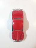 Motor Max No. 68014 1940 Ford Deluxe Coupe Red 1:24 Scale Die Cast Toy Car Vehicle with Opening Doors, Hood, and Trunk