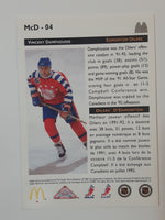 1992-93 Upper Deck McDonald's All Stars NHL Ice Hockey Trading Cards (Individual)