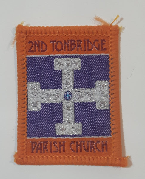 2nd Tonbridge Parish Church Scouts Embroidered Fabric Patch Badge