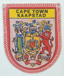 Cape Town Kaapstad South Africa Embroidered Fabric Patch Badge