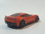 2017 Hot Wheels Factory Fresh Corvette C7 Z06 Orange Die Cast Toy Car Vehicle