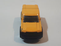 Unknown Brand 4x4 Under Construction Truck Yellow Die Cast Toy Car Vehicle