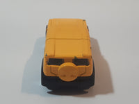 Unknown Brand 4x4 Under Construction Truck Yellow Die Cast Toy Car Vehicle