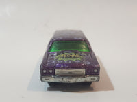 2015 Hot Wheels Pop Culture: Batman (Classic TV Series) '70 Chevelle Panel SS Wagon Riddler Metalflake Purple Die Cast Toy Car Vehicle