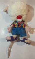 1997 Play By Play Warner Bros. Pinky and the Brain The Brain 14" Tall Toy Stuffed Plush Character