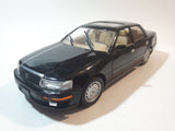 Yatming Road Tough No. 92038 1989 Lexus LS 400 1/18 Scale Black Die Cast Toy Car Vehicle