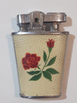 Vintage Firefly Rose Pattern Lighter Made in Japan