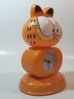 Rare Garfield Shaped 7 1/2" Tall Light Up Alarm Clock