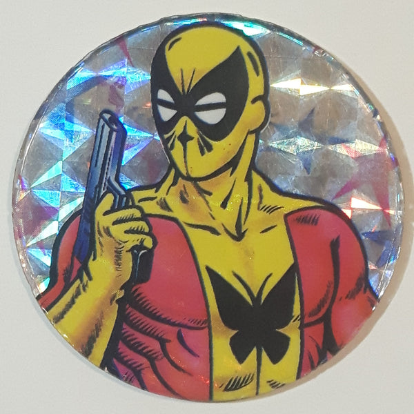 Laser Caps Super Hero Pog Cap