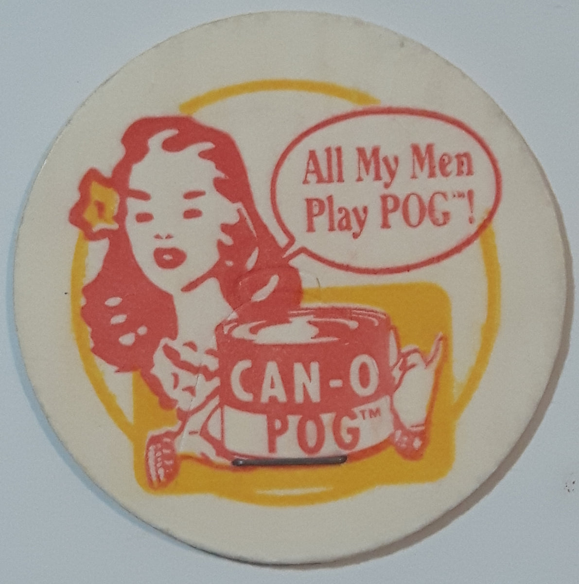 Pog Canada Games All My Men Play POG! Can-O Pog Pog Cap – Treasure ...