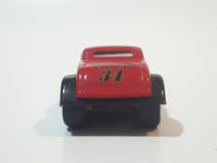 Jada Badge City Heat 1934 Ford Coupe Fire Chief Red Die Cast Toy Car Vehicle