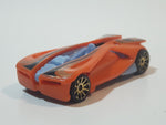2007 Hot Wheels Track Stars Antracite Orange Die Cast Toy Car Vehicle