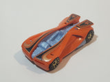 2007 Hot Wheels Track Stars Antracite Orange Die Cast Toy Car Vehicle