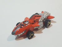 2001 Hot Wheels Sharkruiser Orange Die Cast Toy Car Shark Shaped Vehicle