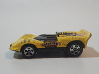 2002 Hot Wheels Insectiride Chaparral 2 Yellow Die Cast Toy Car Vehicle