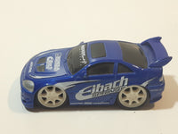 2002 Hot Wheels Tunerz Honda Civic Eibach Springs Blue Die Cast Toy Car Vehicle