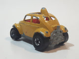 1989 Hot Wheels Auto Magic Baja Bug Volkswagen VW Beetle Metalflake Gold Die Cast Toy Car Vehicle