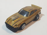 Vintage No. B14 Nissan 280 ZX Shell Gold Pull Back Die Cast Toy Car Vehicle Made in Macau