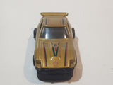 Vintage No. B14 Nissan 280 ZX Shell Gold Pull Back Die Cast Toy Car Vehicle Made in Macau