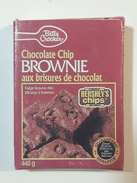 Betty Crocker Chocolate Chip Brownie Miniature Box Play Food Toy