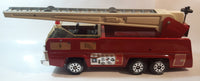 Vintage Tonka No. 2 Ladder Fire Truck Red 24" Long Pressed Steel Toy Car Vehicle