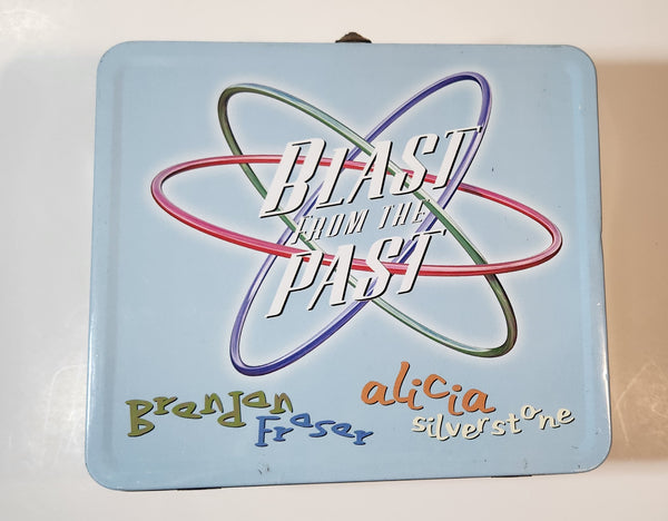 Rare 1999 Blast From The Past Movie Film Brendan Fraser Alicia Silverstone Promotional Tin Metal Lunch Box