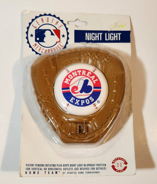 Vintage MLB Baseball Montreal Expos Glove Shaped Night Light New in Package