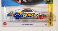 2022 Hot Wheels HW Art Cars '68 Dodge Dart White Die Cast Toy Car Vehicle New in Package